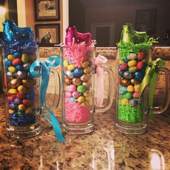 Easter Party Ideas For Adults
 Grown Up "Easter Basket " great Spring party favors for