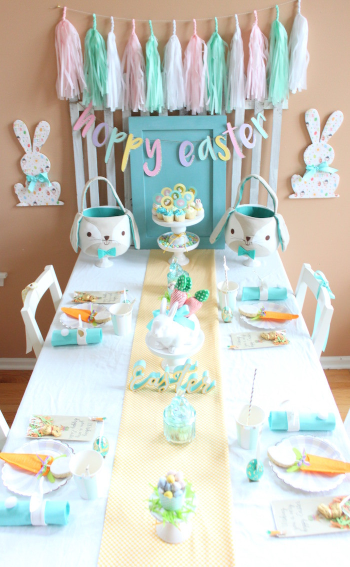 Easter Party Ideas For Toddlers
 Kara s Party Ideas Hoppy Easter Party for Kids