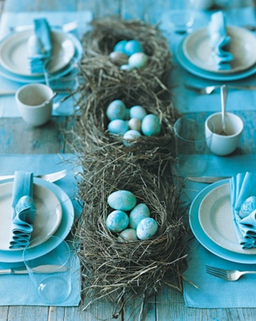 Easter Party Ideas Martha Stewart
 Easter Entertaining in Blue