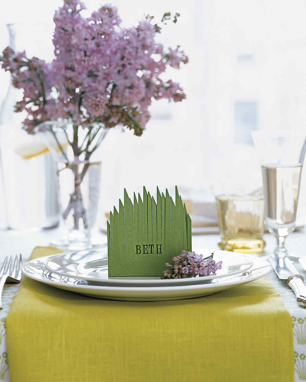 Easter Party Ideas Martha Stewart
 Easter Table Crafts and Favors