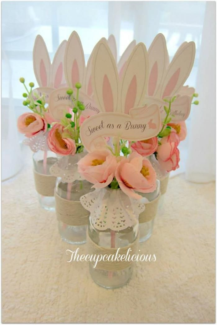 Easter Themed Birthday Party Ideas
 25 best ideas about Bunny birthday on Pinterest