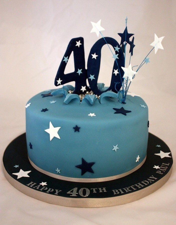 Easy 40Th Birthday Cake Ideas
 Birthday Cake Ideas For Men Birthday Cake Ideas For Men