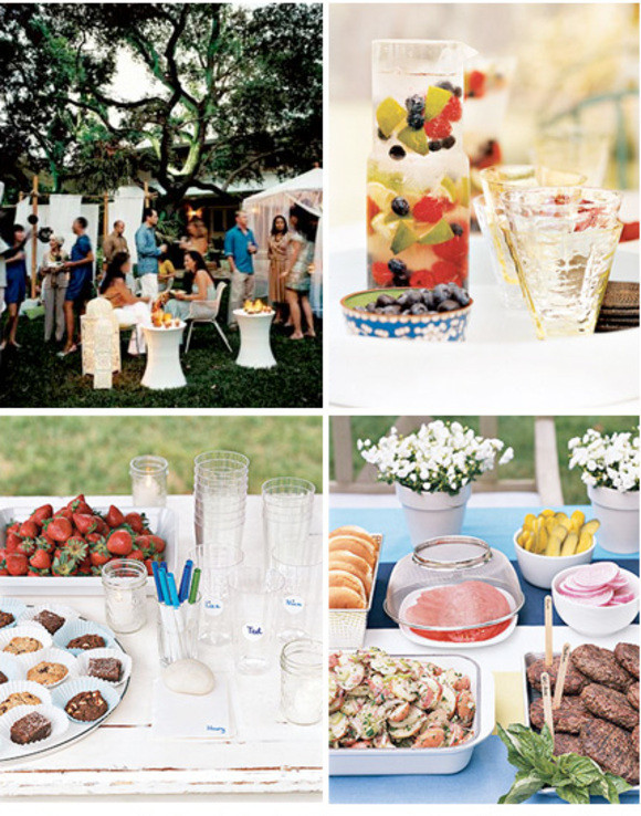Easy Backyard Party Ideas
 Real Simple Backyard Party Ideas At Home with Kim Vallee