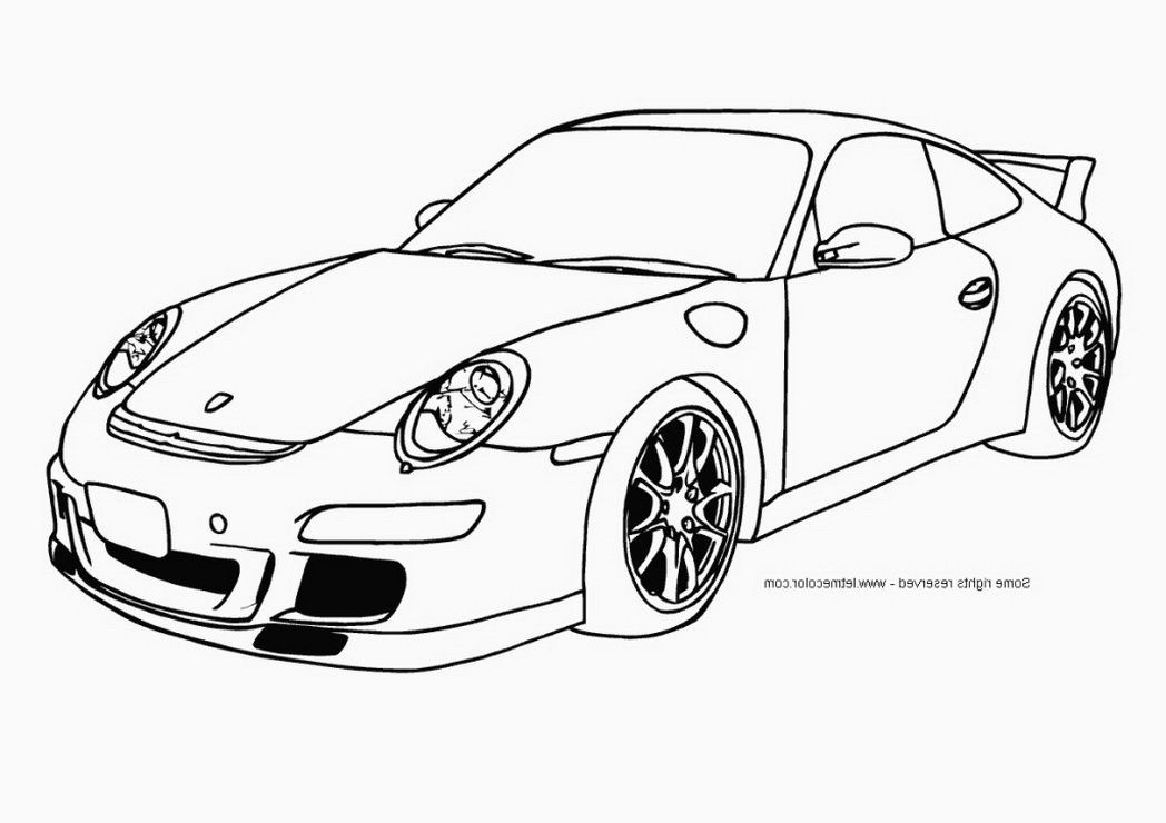Easy Coloring Pages For Boys Car
 Cool Car Coloring Pages Coloring Home