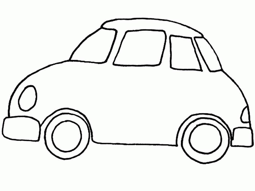 Easy Coloring Pages For Boys Car
 Kindergarten Coloring Pages Easy Cars Coloring Home