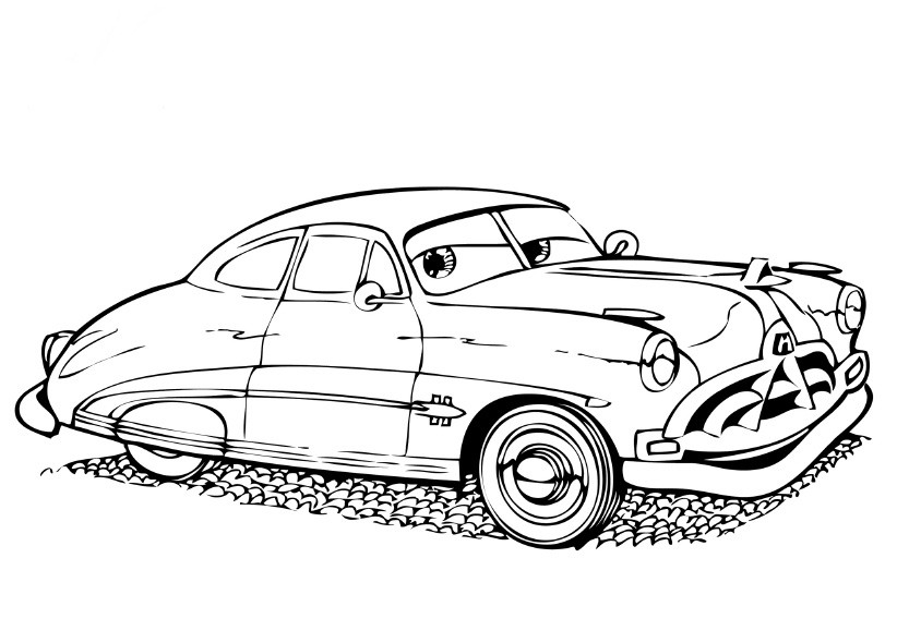 Easy Coloring Pages For Boys Car
 Disney Coloring Pages To Color