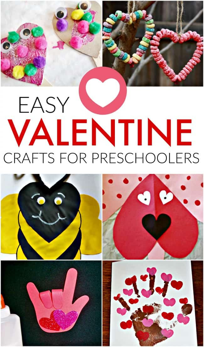 Easy Crafts For Preschoolers
 Easy Valentine Craft Ideas for Preschoolers Crafts for