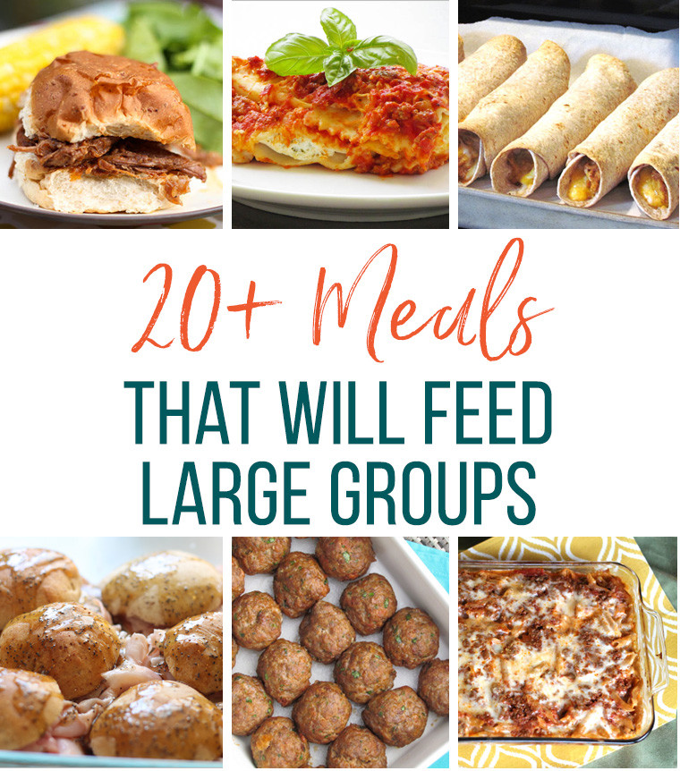 Easy Dinner Party Ideas For 8
 Easy Meal Ideas for Groups of People