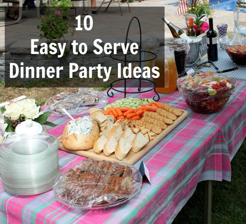 Easy Dinner Party Ideas For 8
 10 Easy to Serve Dinner Party Ideas Sweet Love and Ginger