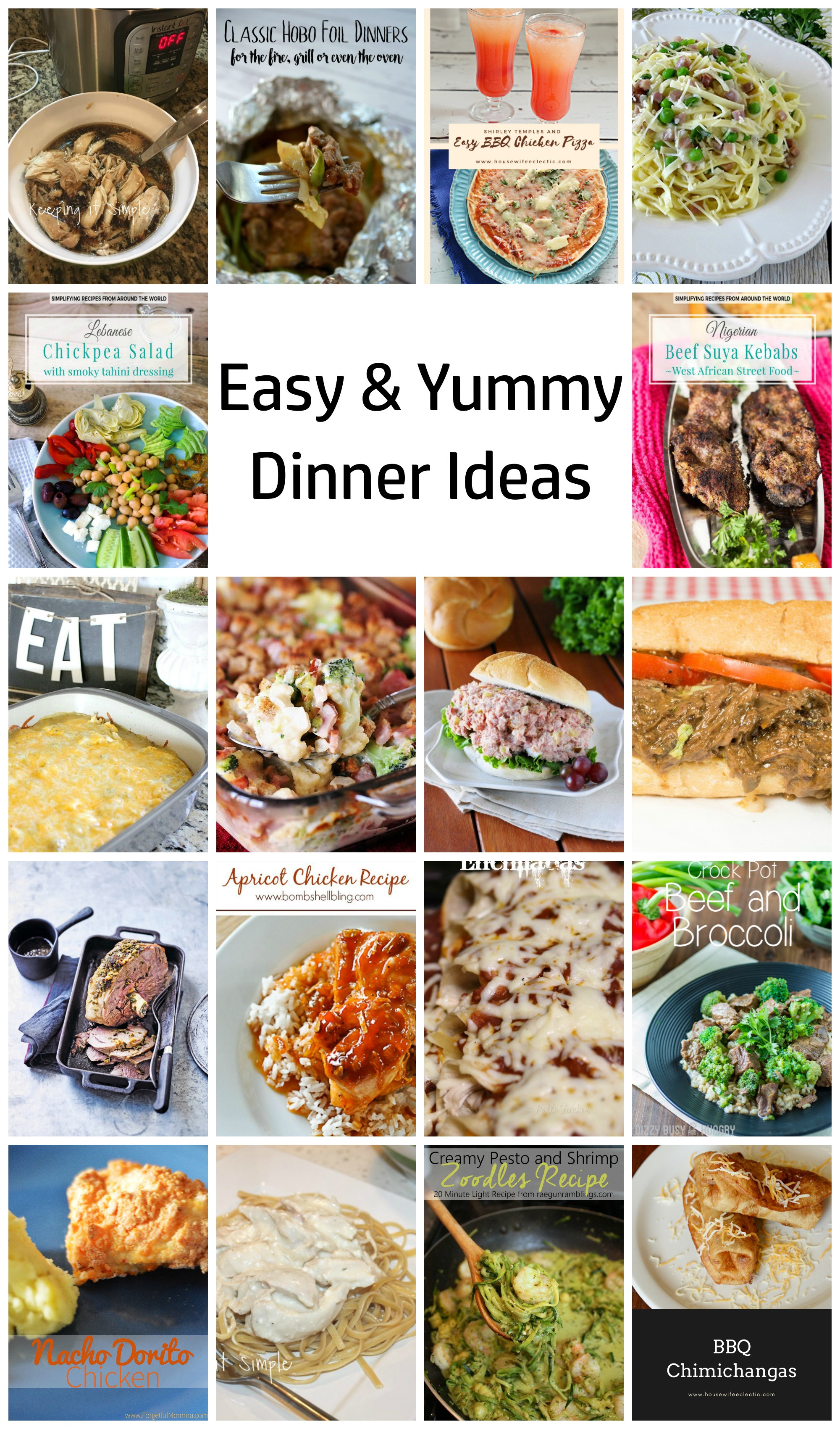 Easy Dinner Party Ideas For 8
 Easy Dinner Ideas MMM 427 Block Party • Keeping it Simple