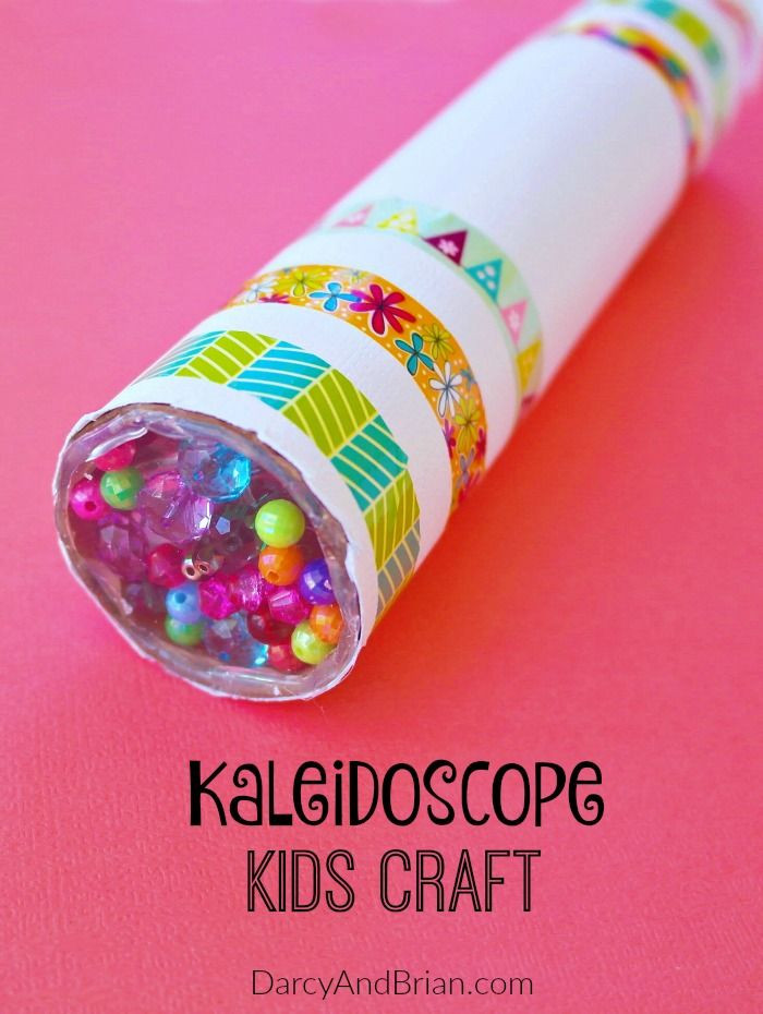 Easy DIY Crafts For Kids
 Fun DIY Kaleidoscope Kids Craft Tutorial [ ]