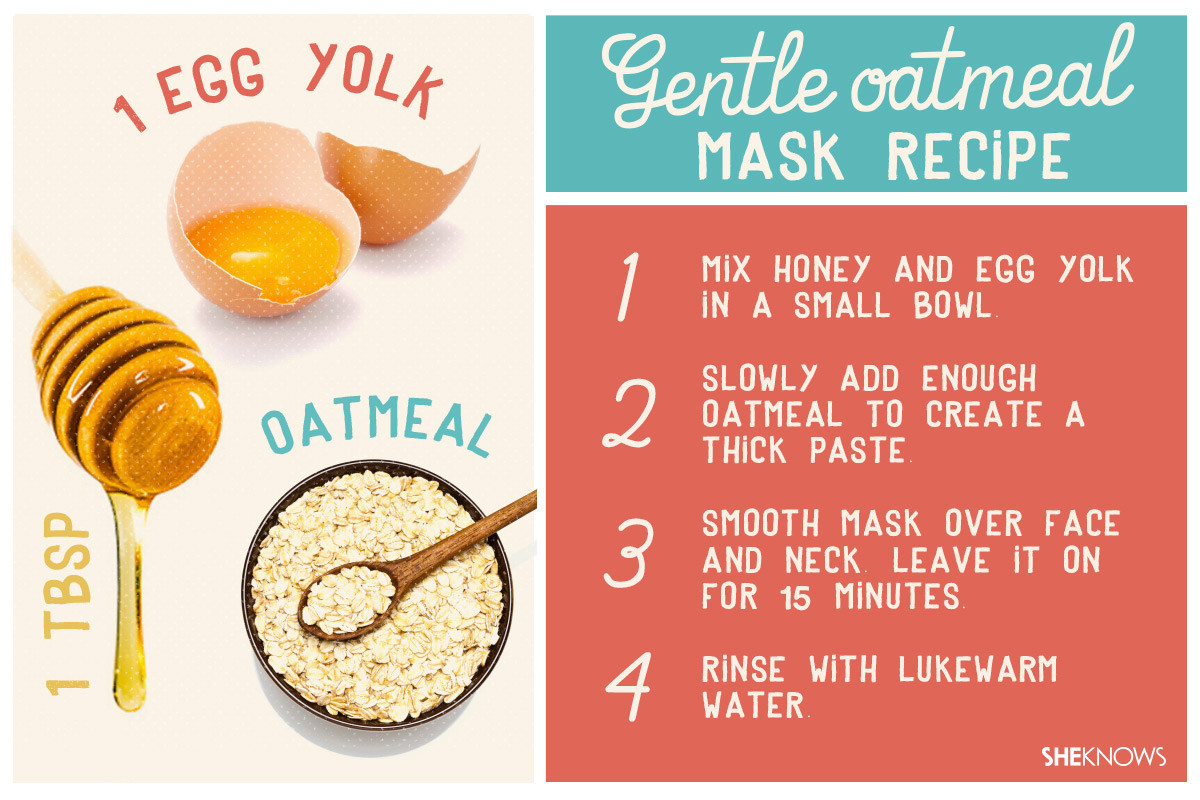 Easy DIY Face Mask
 Homemade face masks for oily skin