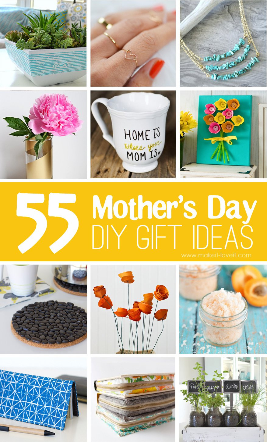 Easy DIY Gifts For Mom
 40 Homemade Mother s Day Gift Ideas