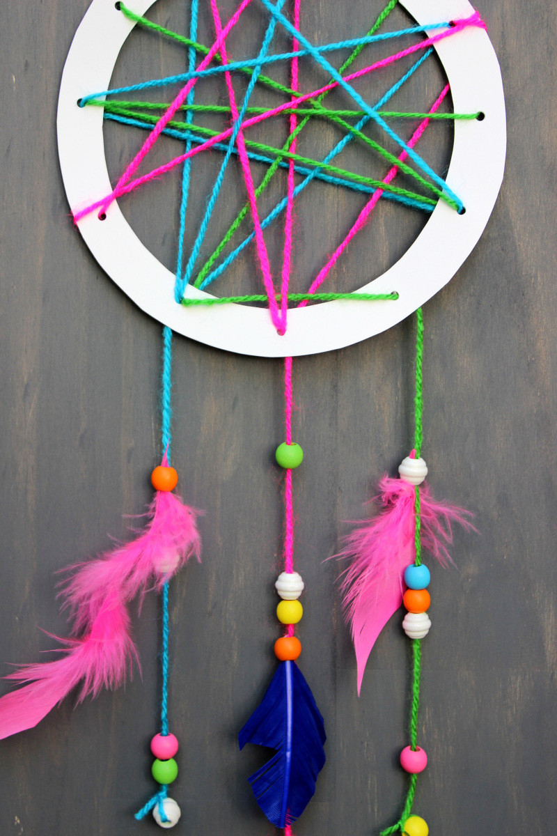 Easy DIY Projects For Kids
 diy kids’ dream catcher