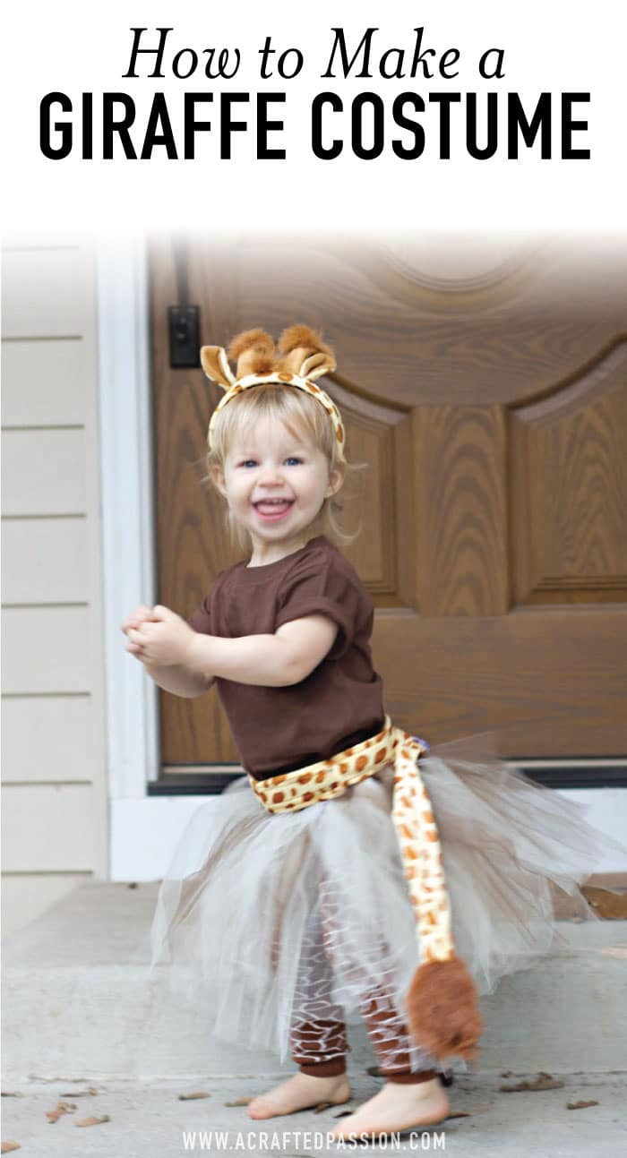 Easy DIY Toddler Costumes
 How to Make a Homemade Giraffe Costume
