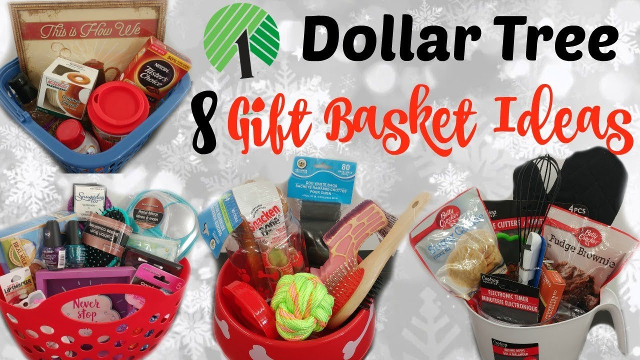 Easy Gift Basket Ideas
 8 DOLLAR TREE GIFT BASKETS QUICK & EASY