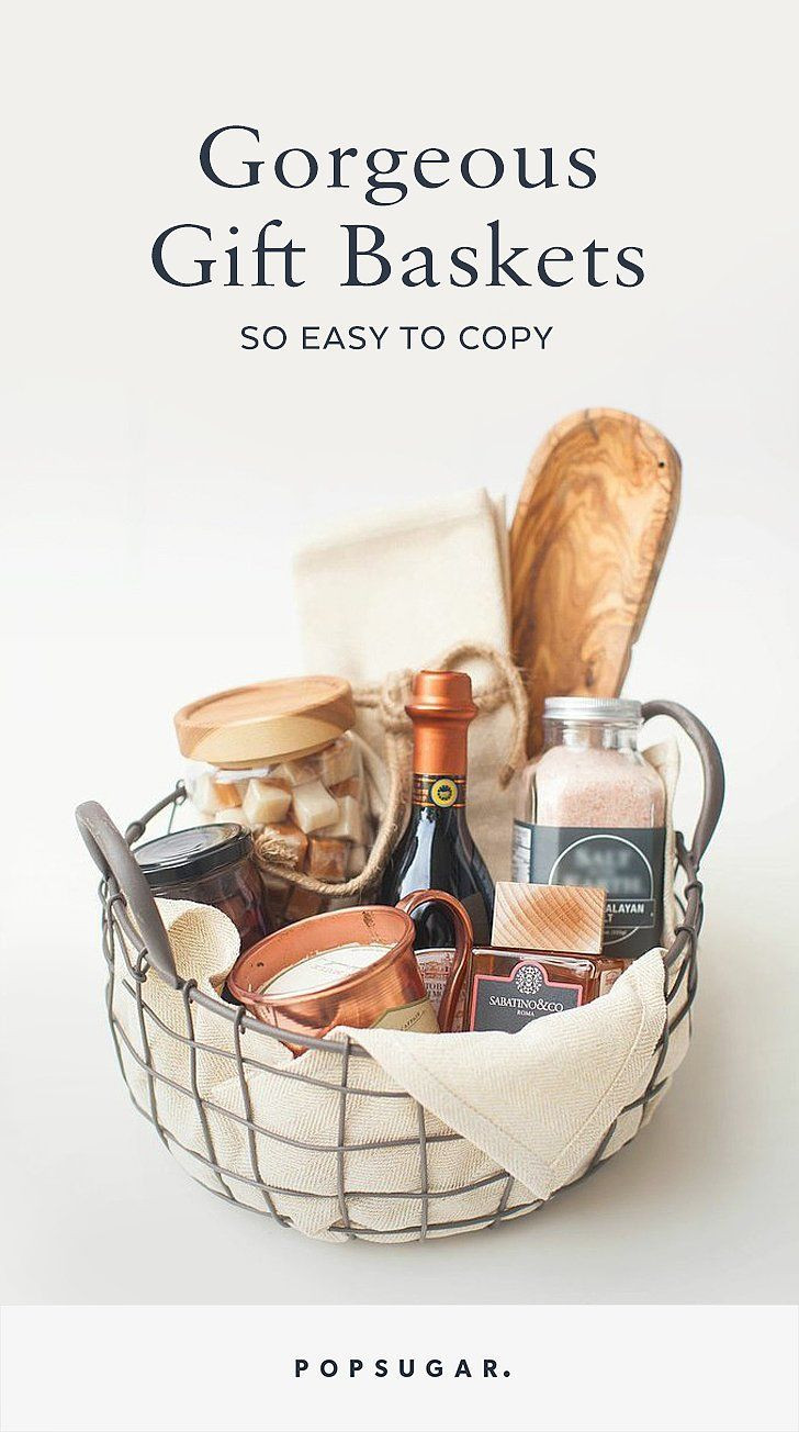 Easy Gift Basket Ideas
 Gorgeous Gift Baskets So Easy to Copy It s Ridiculous