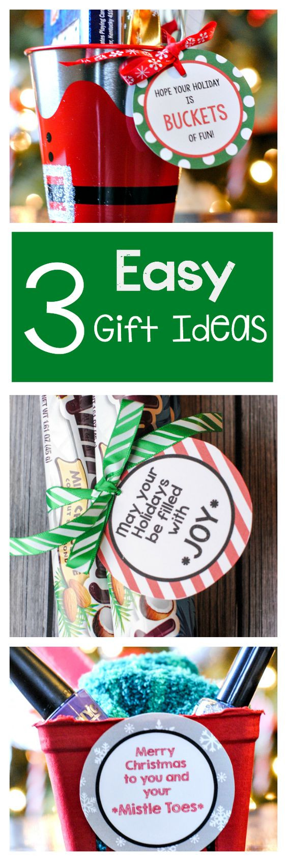 Easy Holiday Gift Ideas
 The BEST FREE Christmas Printables – Gift Tags Holiday
