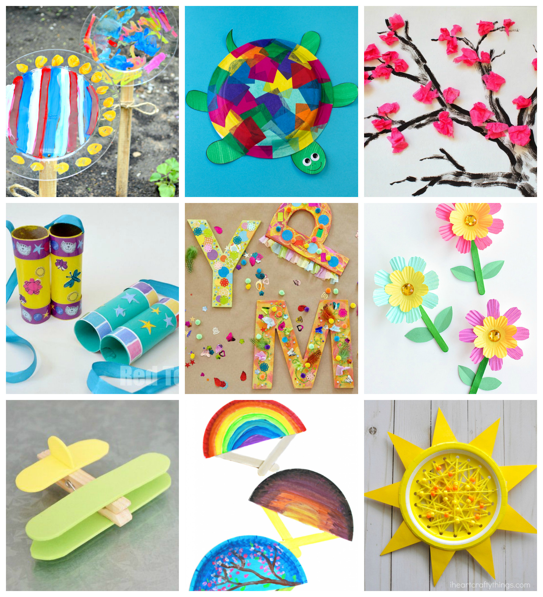 Easy Home Crafts
 50 Quick & Easy Kids Crafts that ANYONE Can Make