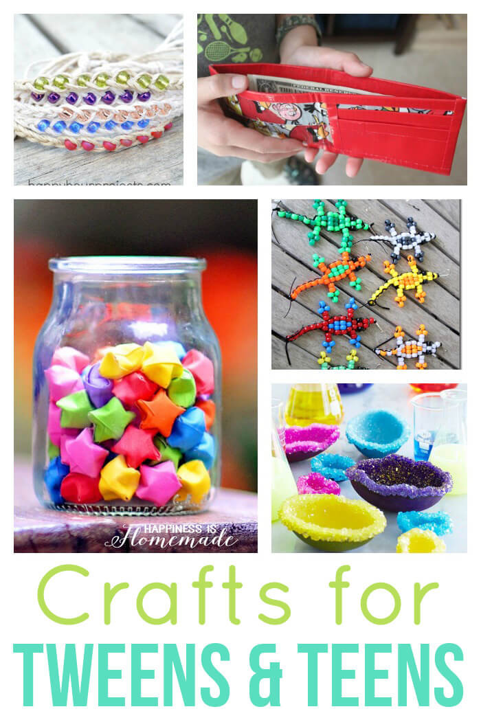 Easy Home Crafts
 40 Easy Crafts for Teens & Tweens Happiness is Homemade