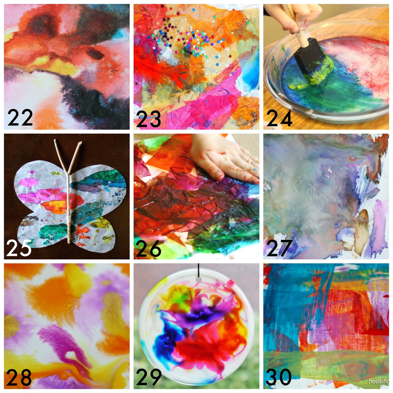 Easy Preschool Art Projects
 50 Easy Process Art Activities for Kids