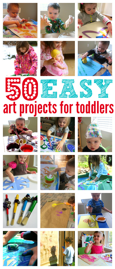 Easy Preschool Art Projects
 50 Easy Art Projects For Toddlers No Time For Flash Cards
