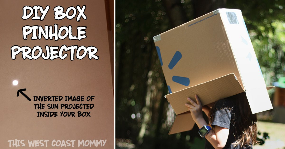 Eclipse Box DIY
 How to Make a DIY Box Pinhole Projector to Watch the
