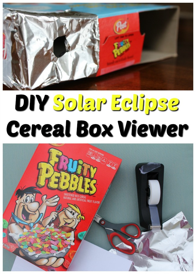 Eclipse Box DIY
 DIY Solar Eclipse Glasses Easy To Make & NASA Approved
