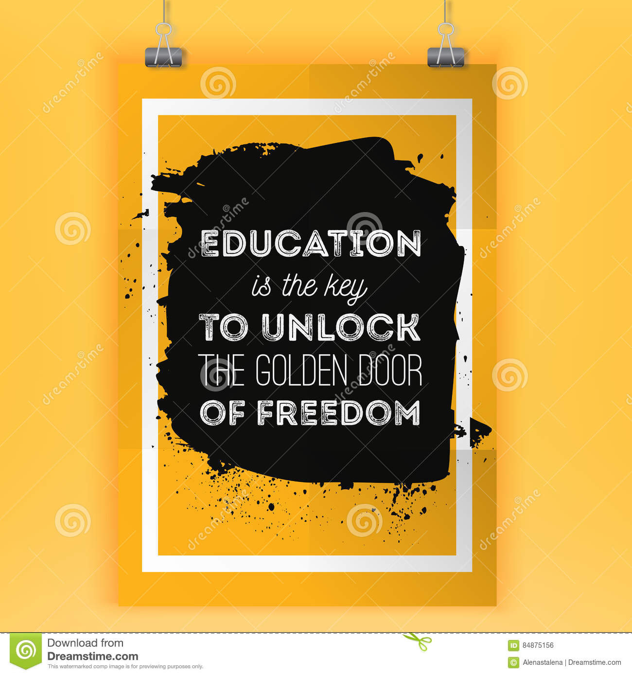 Education Is The Key Quote
 Education Is The Key To Unlock The Golden Door Freedom