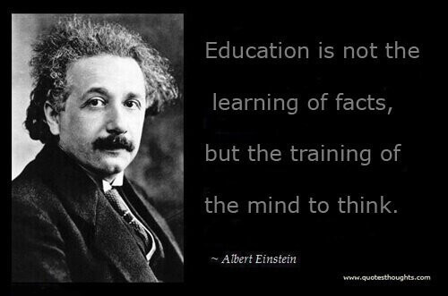 Einstein Quotes About Education
 An Alternate Educational System for Parents Who Dare & Care