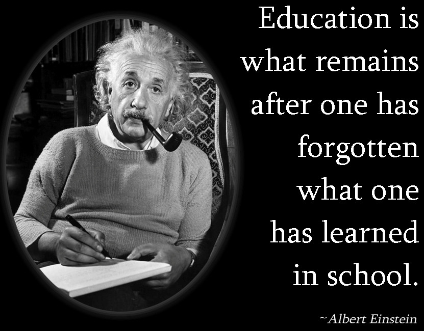 Einstein Quotes About Education
 Albert Einstein Education Quotes Learning QuotesGram