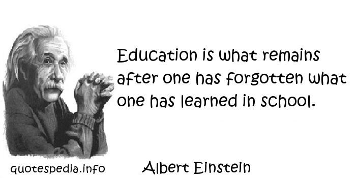 Einstein Quotes About Education
 albert einstein knowledge 4714