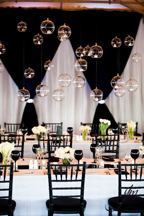 Elegant Retirement Party Ideas
 Elegant black & white theme – wedding baby shower bridal