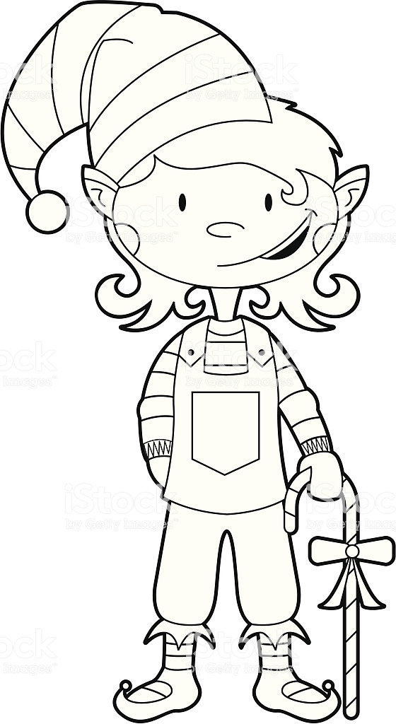 colour in christmas elf gm Elf Coloring Pages For Boys
Colour In Christmas Elf Stock Vector Art & More of
