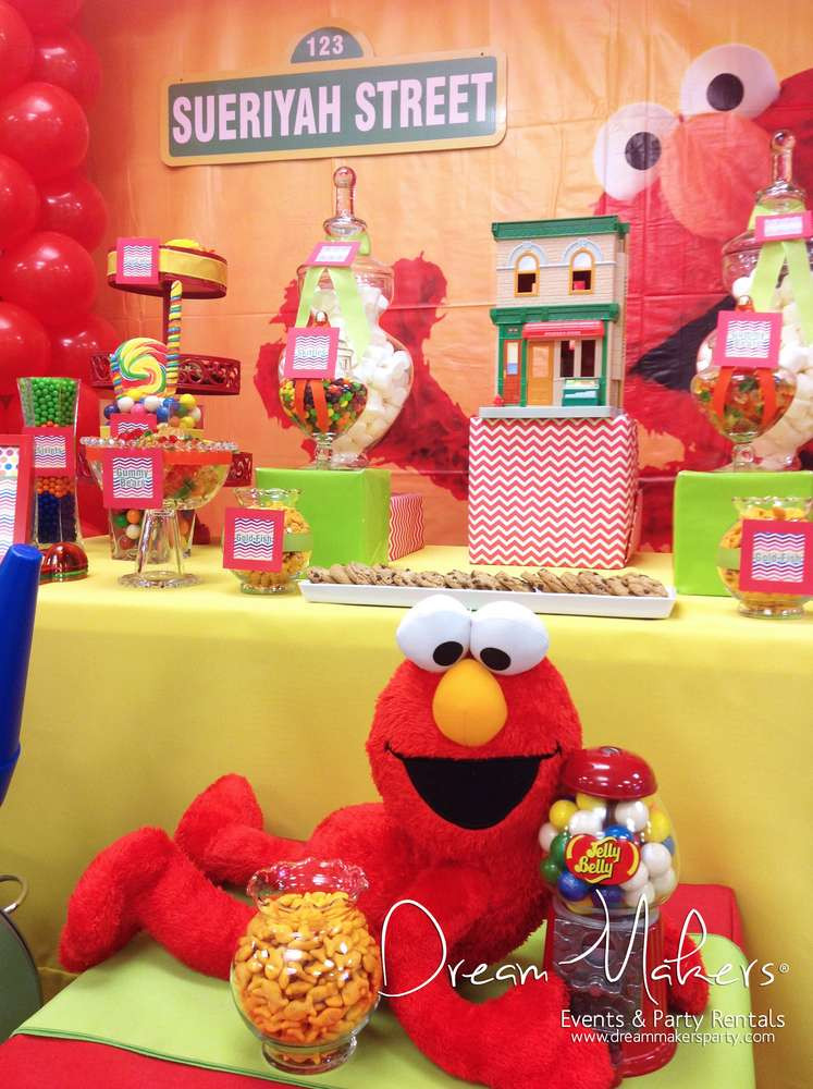 Elmo 1St Birthday Decorations
 Elmo & Sesame Street Birthday Party Ideas