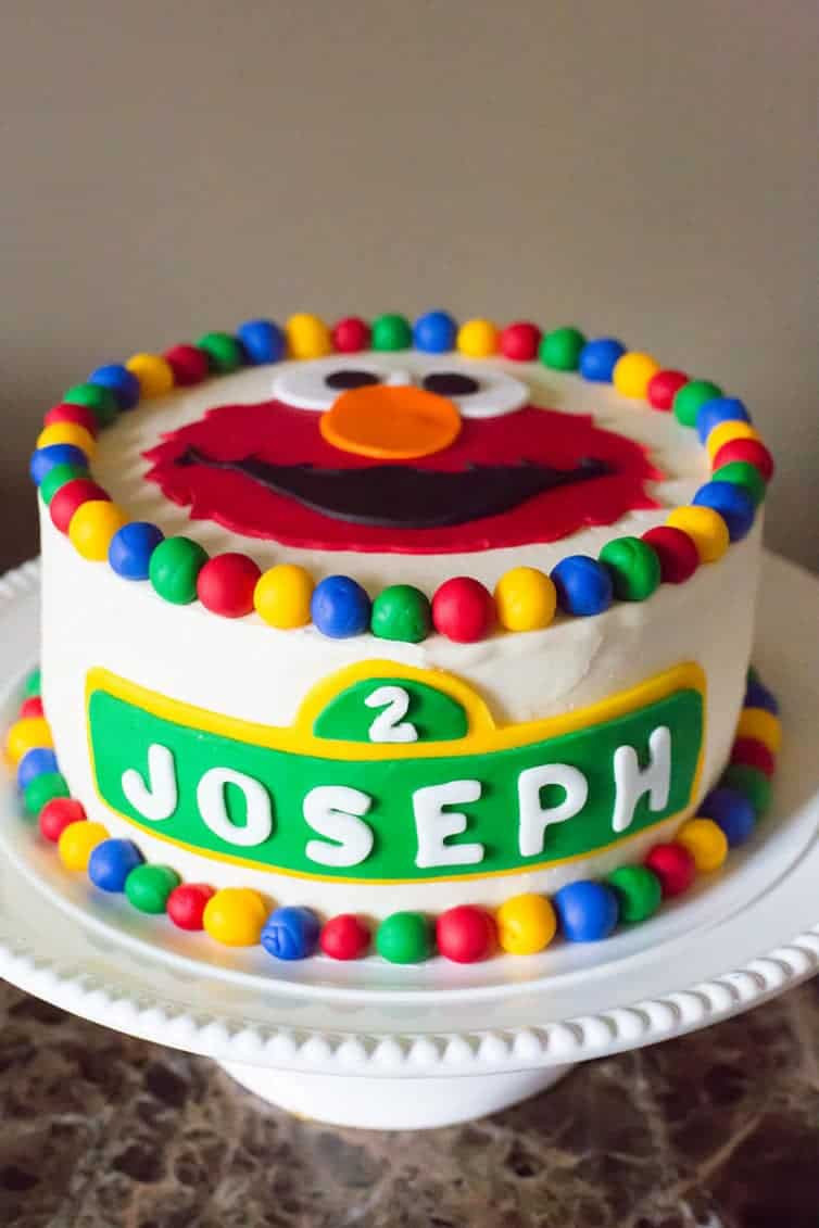 Elmo Birthday Cake
 Joseph s 2nd Birthday
