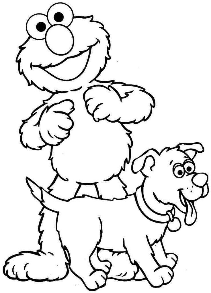 Elmo Coloring Pages Printable
 Cute Elmo Coloring Pages Free Printables