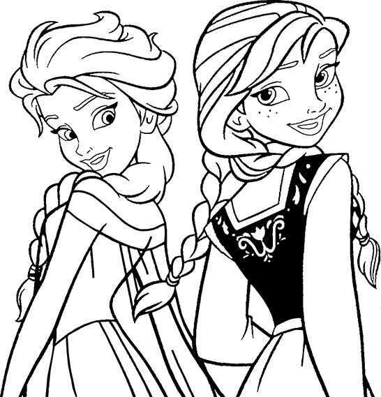 Elsa Coloring Sheet
 12 Free Printable Disney FROZEN Coloring Pages Anna
