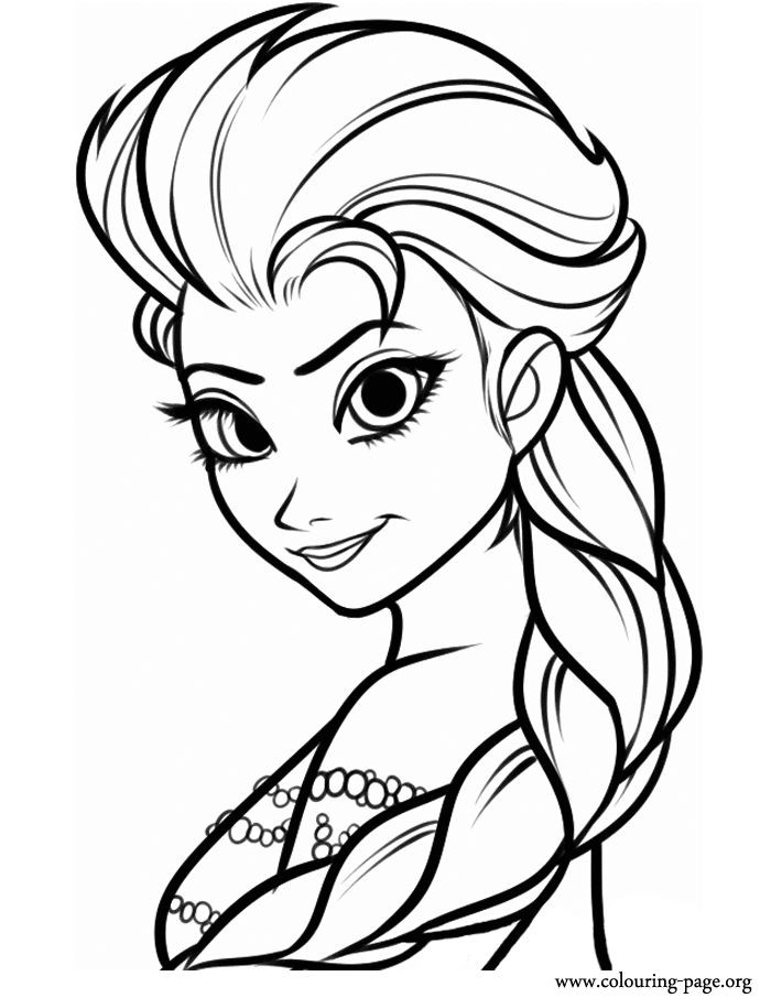 Elsa Frozen Coloring Pages
 25 best ideas about Frozen Coloring Pages on Pinterest