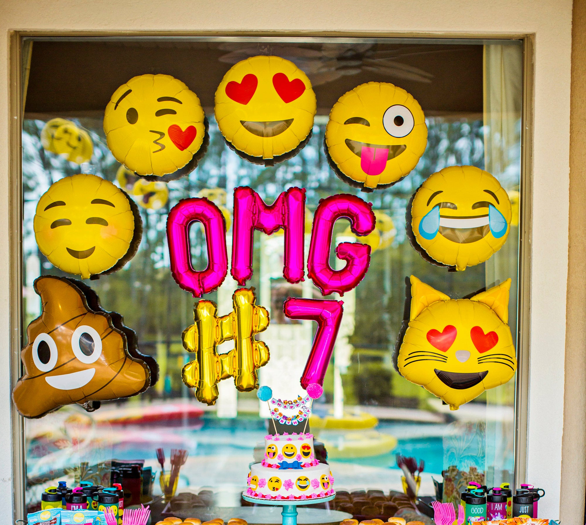 Emoji Birthday Decorations
 Emoji Party Emoji Balloons OMG Party Emoji Decorations
