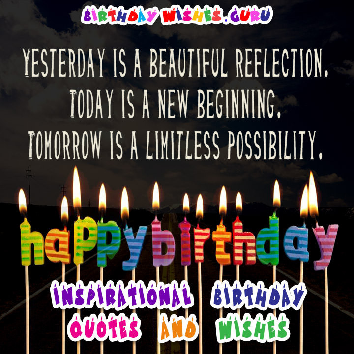 Encouraging Birthday Quotes
 Inspirational Birthday Quotes and Wishes