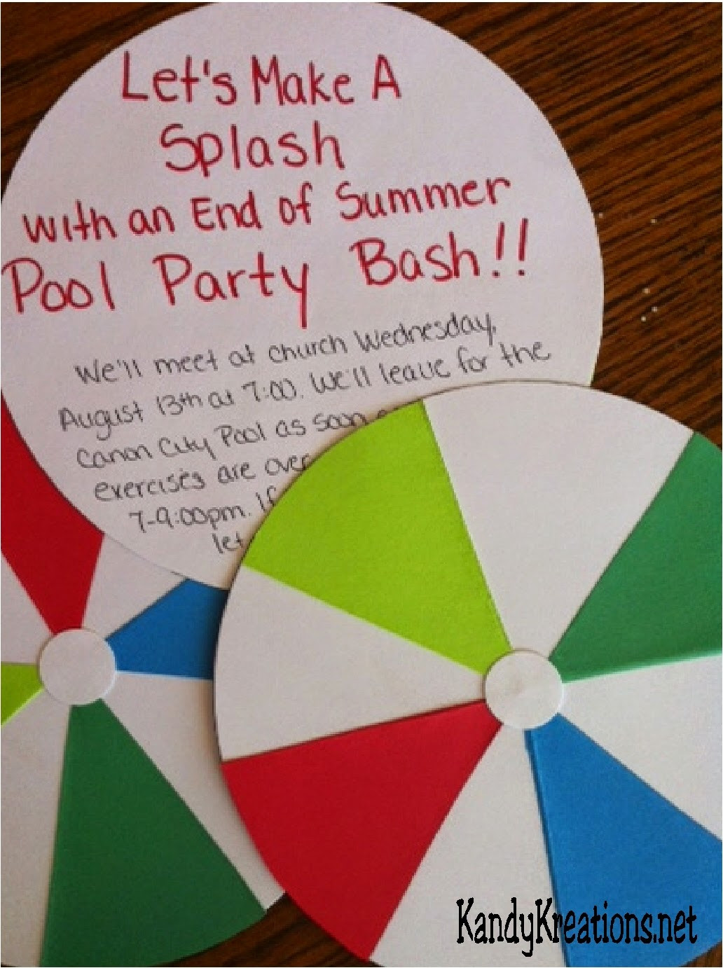 End Of Summer Pool Party Ideas
 Young Women Weekly Activity Idea End of Summer Pool Party