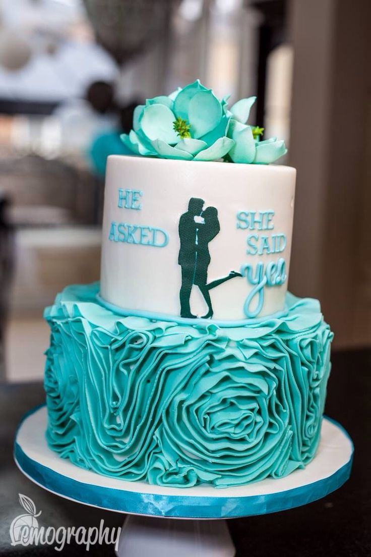 Engagement Party Cake Ideas
 25 best ideas about Engagement Party Cakes on Pinterest
