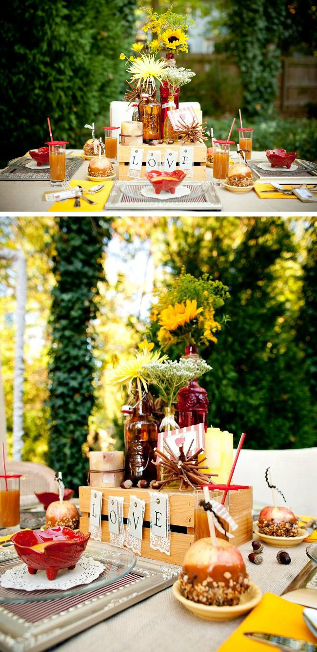 Engagement Party Ideas For Fall
 Autumn Engagement Party Celebrations at Home