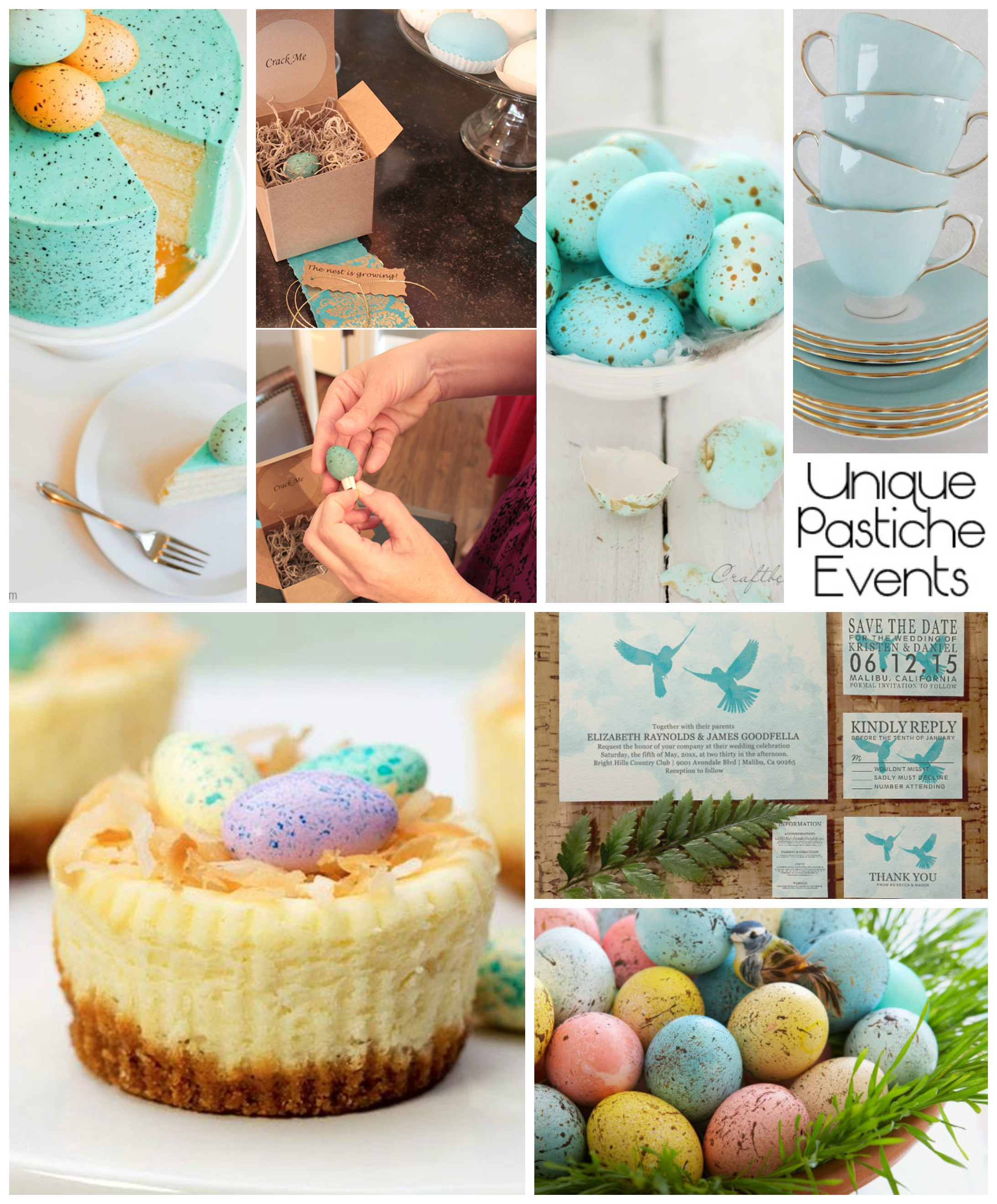 Engagement Party Ideas For Spring
 Speckled Blue Egg – Spring Engagement Party Ideas