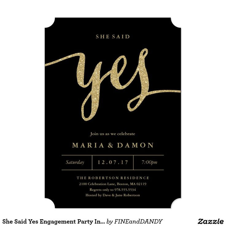 Engagement Party Invitations Ideas
 Best 25 Engagement party invitations ideas on Pinterest