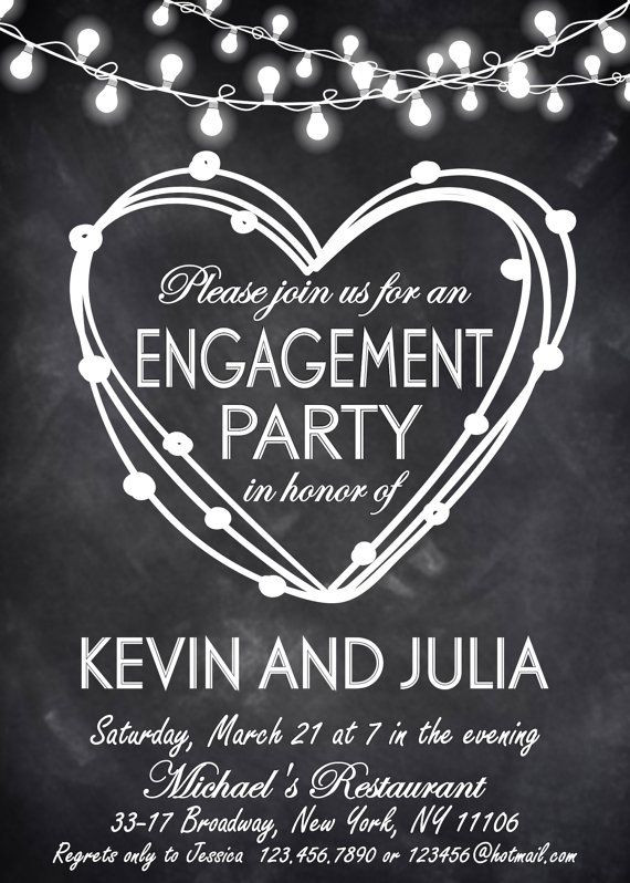 Engagement Party Invites Ideas
 Best 25 Rustic engagement parties ideas on Pinterest