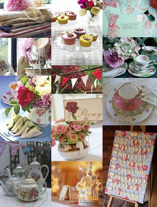 English Tea Party Ideas
 Moody Monday English Garden Party Wedding Theme