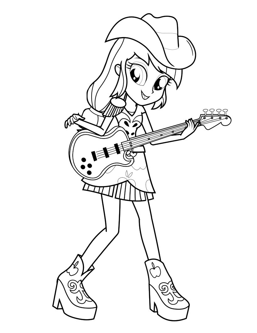 Equestria Girls Coloring Sheet
 Equestria Girls coloring pages to and print for free