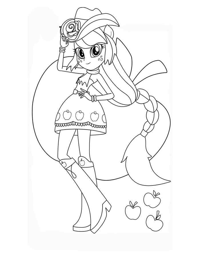 Equestria Girls Coloring Sheet
 Equestria Girls coloring pages to and print for free